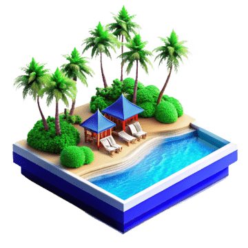 Cambodia Beach 3D Model, Cambodia eVisa